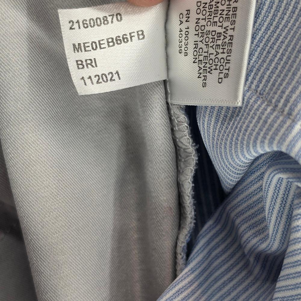 Peter Millar Mens EB66 Performance Five Pocket Pants Grey 42x34 ME0EB66FB - Picture 7 of 13